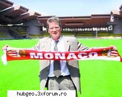 laudat de a fost ieri prezentat oficial ca antrenor al lui as monaco, prilej pentru suveranul albert